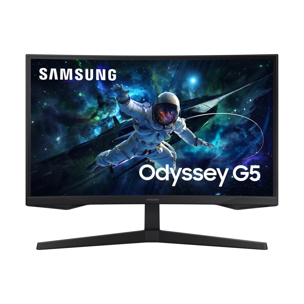 Samsung Odyssey G5 27” QHD Curved Gaming Monitor - Image 1