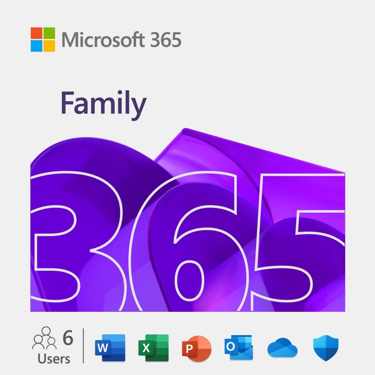 Microsoft 365 Family with Copilot - 15-Month Subscription - plus $10 Visa eGift Card (E-Delivery) - Image 1