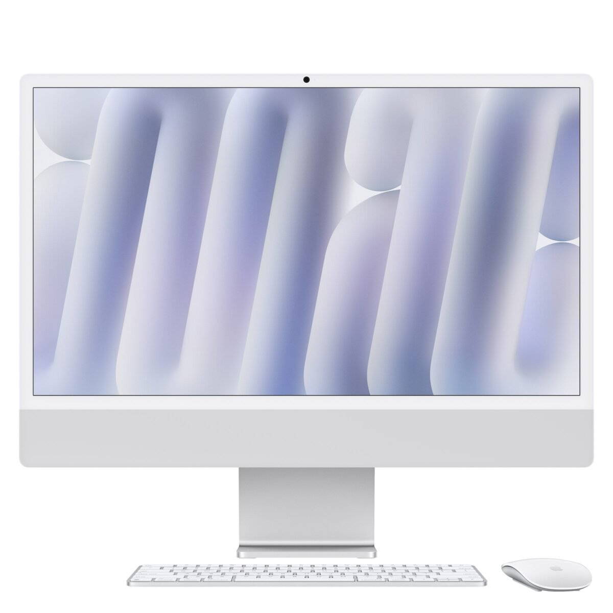 iMac All-in-One Desktop Computer (24-inch) - Apple M4 chip, Built for Apple Intelligence, 8-core CPU, 8-core GPU, 16GB Memory, 256GB SSD Storage - Image 1