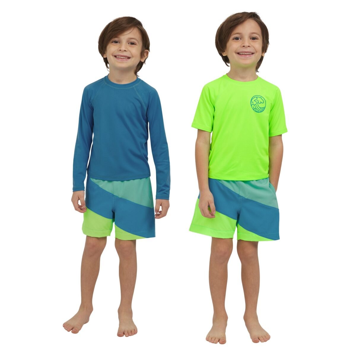 Lands' End Kids' 3-piece Swim Set - Image 1