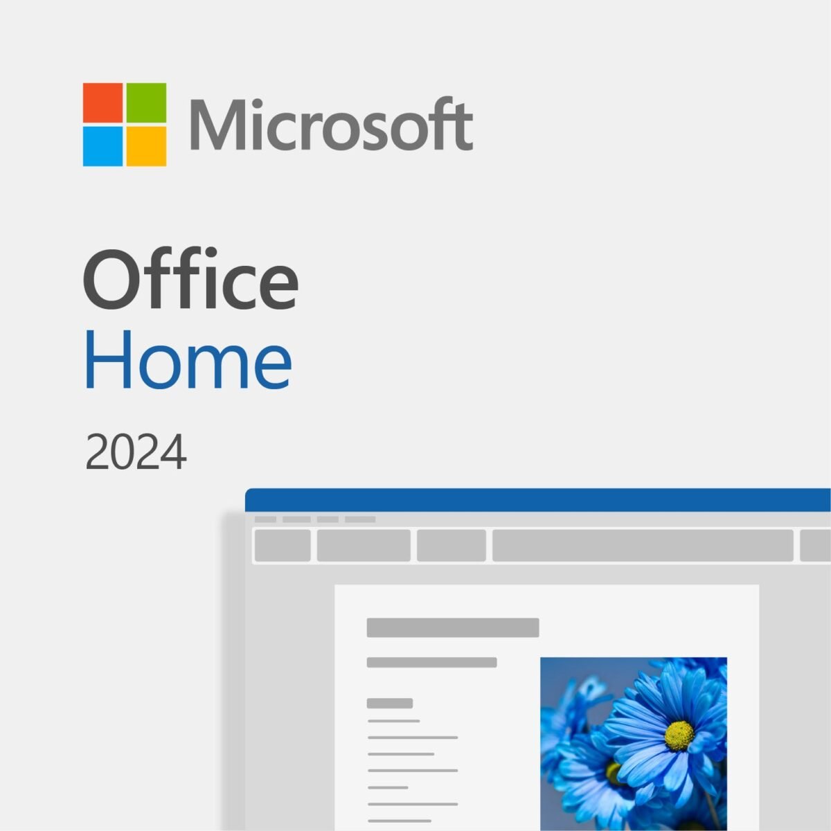 Microsoft Office Home 2024 - plus $25 Visa eGift Card (E-Delivery) - Image 1
