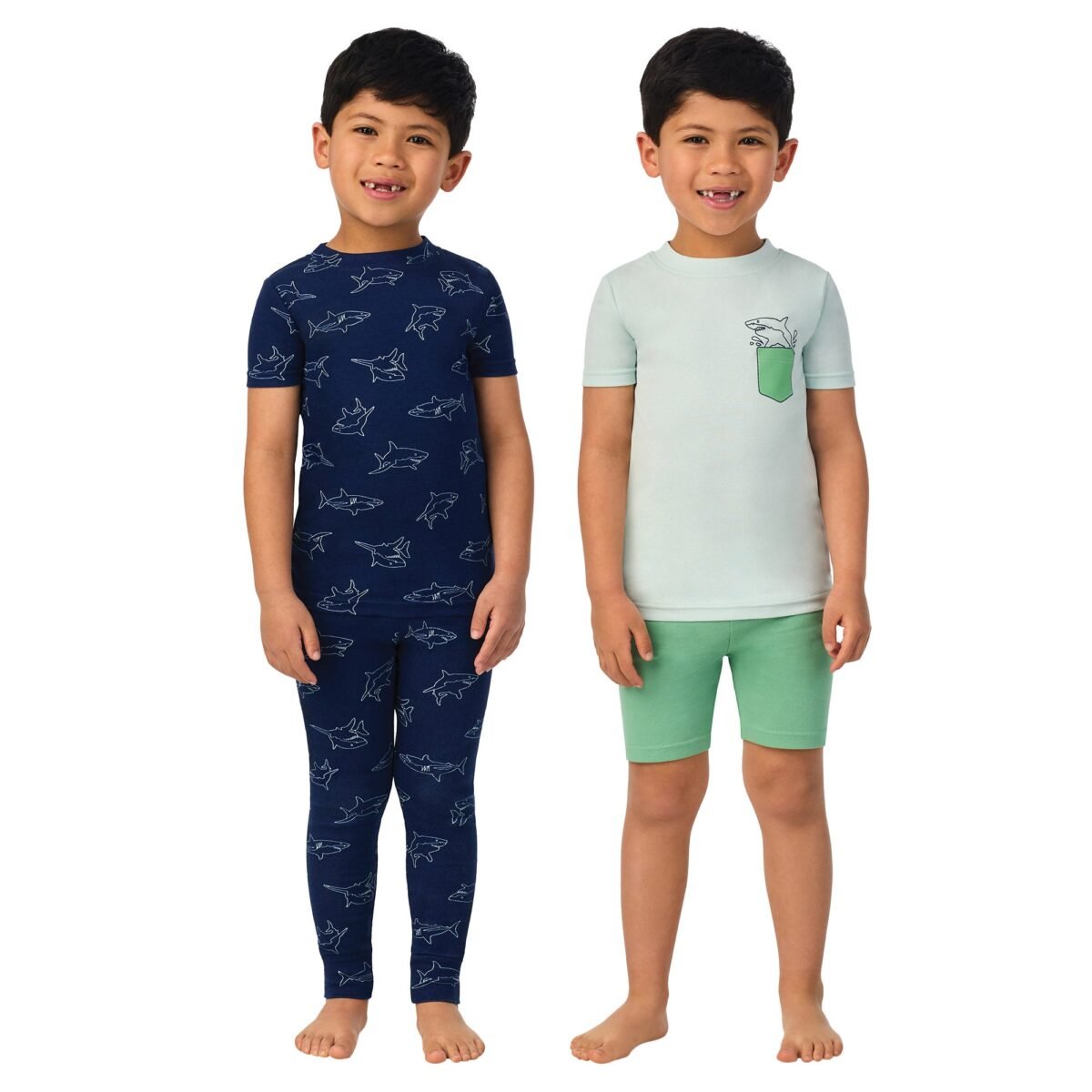 Kirkland Signature Kids' 4-piece Cotton Pajamas - Image 1