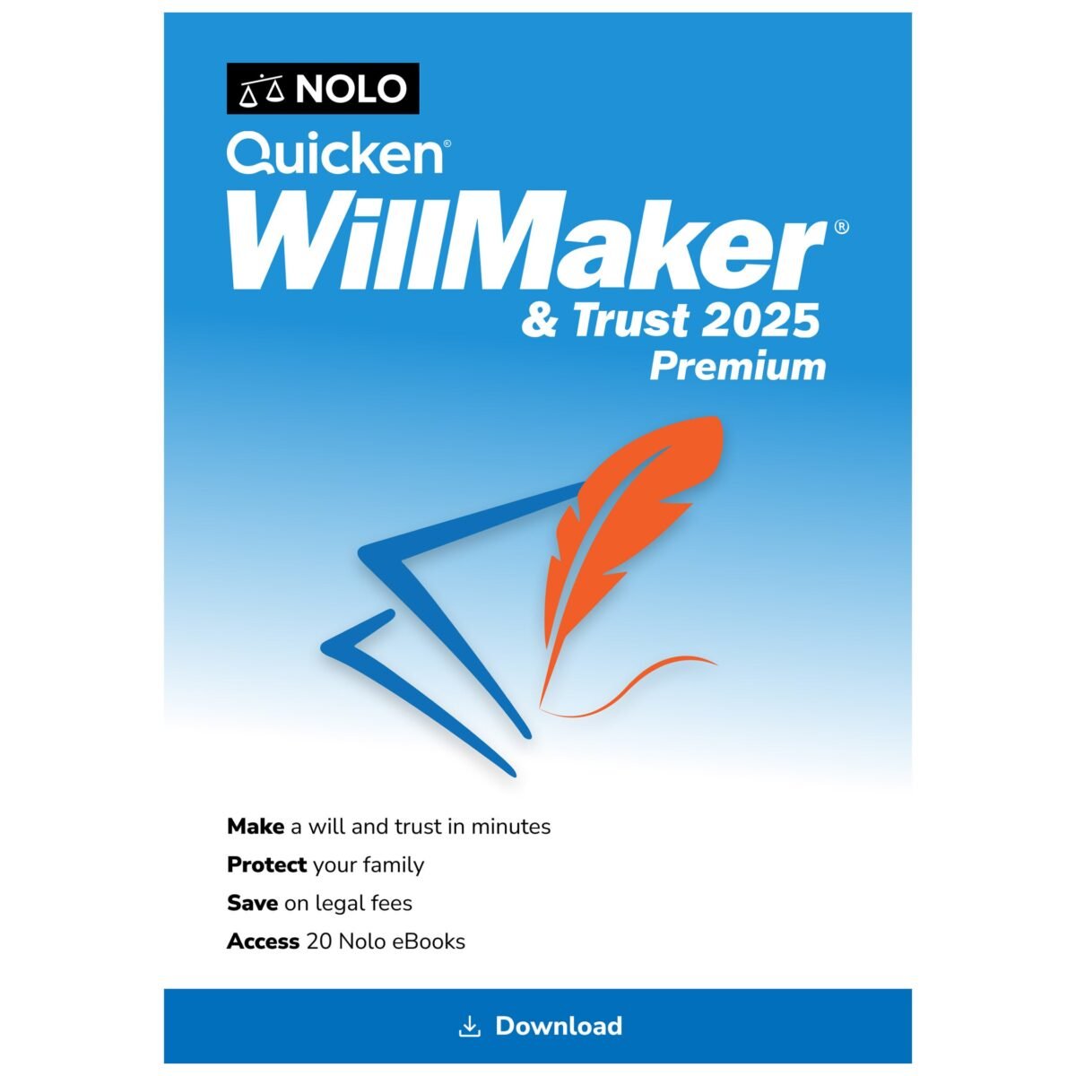 Quicken WillMaker & Trust 2025 Premium, PC or Mac - eDelivery - Image 1
