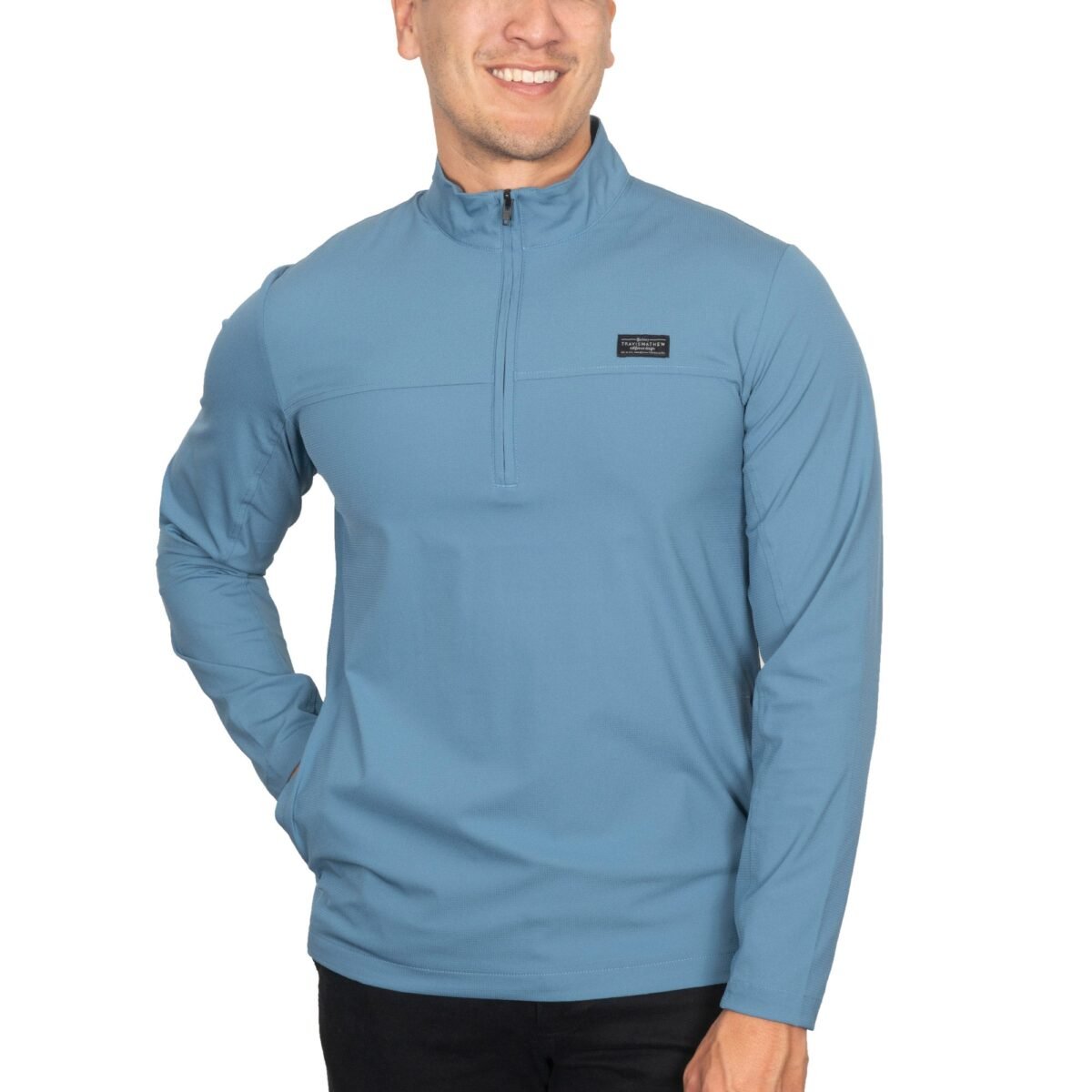 Travis Mathew Men's Quarter Zip - Image 1