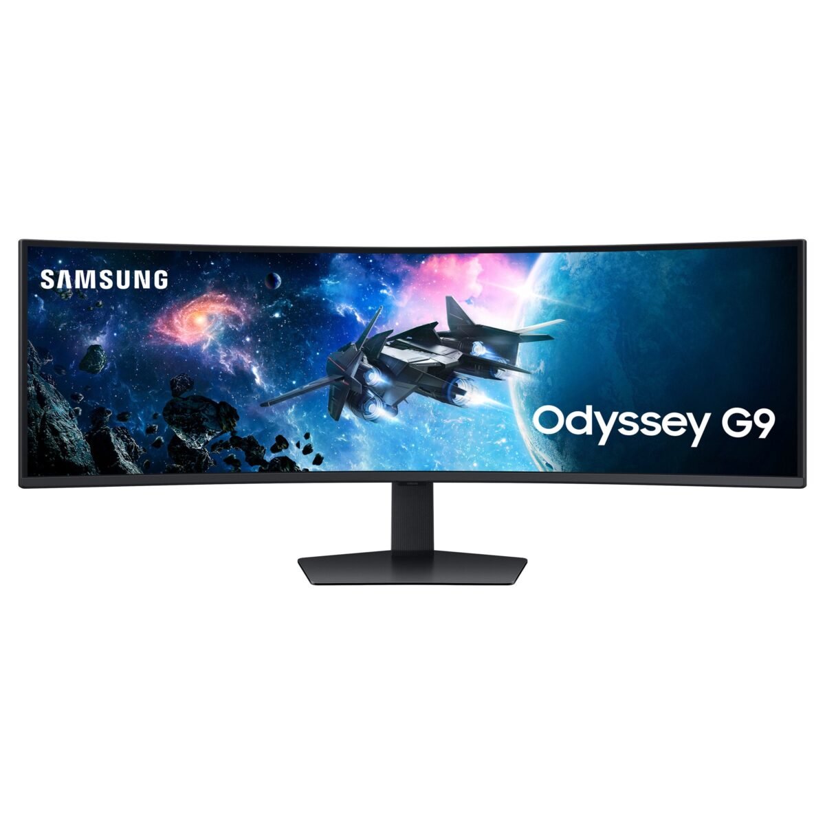 Samsung 49" Ultrawide Odyssey G95C DQHD 240Hz Curved Gaming Monitor - 5120 x 1440 - Image 1